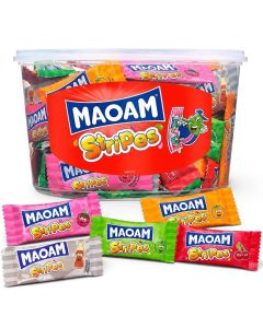 Haribo Maoam Stripes fruktkola 100st