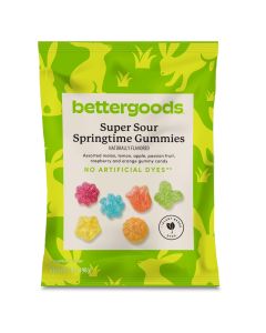 Bettergoods Super Sour Springtime Gummies fruktgodis 198g