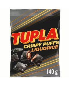 Cloetta Tupla Crispy Puffs Liquorice konfektyr 140g