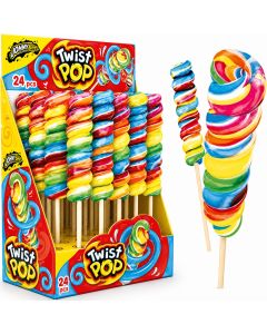 JohnyBee Twist Pop klubba 50g x 24st