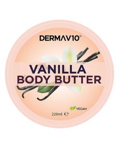 Derma V10 Body Butter Vanilla Kroppskräm 220ml