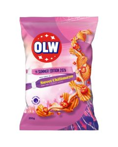 OLW Sweet Chilimayo potatischips 250g Summer Edition