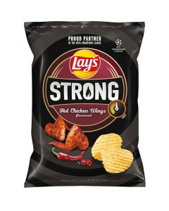 Lays Strong Hot Chicken Wings potatischips 55g