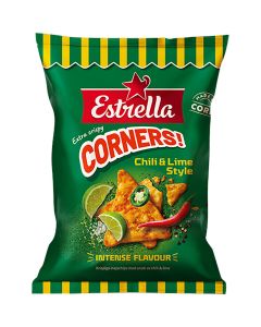 Estrella Corners Chili Lime 160g