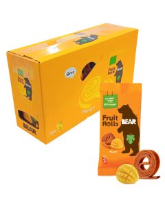 Fruit Rolls BEAR Mango fruktremmar 20g x 18st