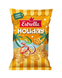 Estrella Holiday Stjärnor potatissnacks 85g