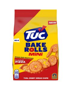 TUC Bake Rolls Mini Pizza brödchips 80g
