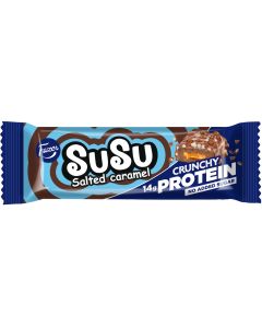 Fazer Susu Crunchy saltad karamell protein bar 45g