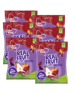 Red Band Real Fruit Fruit & Berries 100g x 6st