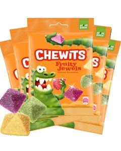 Chewits Jewels Sweet frukt 125g x 5-pack