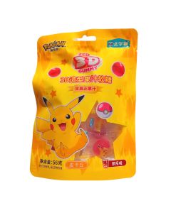 Pokemon Juice 3D Gummy Cola godis 56g