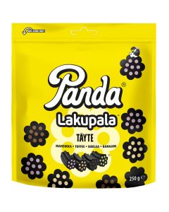 Panda Fylld lakrits godispåse 250g