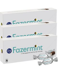 Karl Fazer Fazermint suklaakonvehti 228g x 3-pack