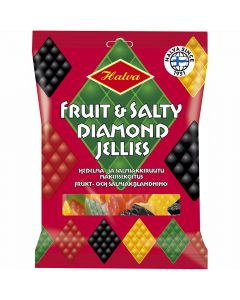 Halva Fruit & Salty Diamonds Jellies 350g