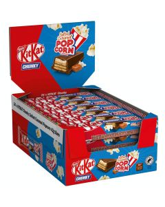 Nestlé KitKat Chunky Salted Caramel Popcorn 42g x 24st
