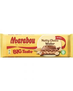 Marabou Big Taste Nutty Choco Wafer chokladkaka 270g