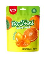 Peelerz Gummy Orange fruktgodis 65g