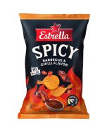 Estrella Spicy Barbeque Style potatischips 115g