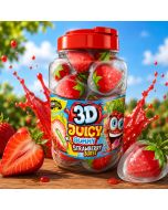 JohnyBee 3D Gummy Strawberry 18g x 60st
