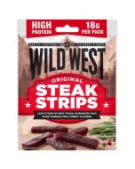 Wild West Steak Strips Original torkat nötkött 60g
