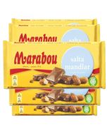 Marabou Salta Mandlar chokladkaka 200g x 5st