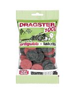 Dragster 1000 Jordgubb & Lakrits 65g