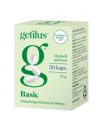 Gefilus Basic kapsel mjölksyrabakteriepreparat 50kaps 14g kosttillskott