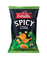 Estrella Spicy Jalapeno & Cheese potatischips 115g