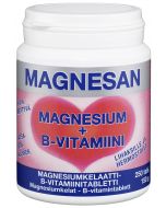 Magnesan Magnesium + B -vitaminer (250 tabletter)