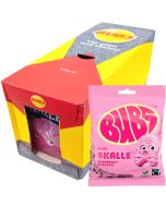 Bubs Cool Hallonskalle Skum 90g x 12st