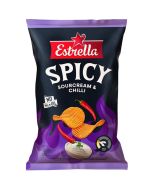 Estrella Spicy Chilli & Sourcream potatischips 115g