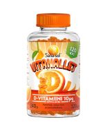Sana-sol Vitanallet D-vitamin apelsin kosttillskott 120st