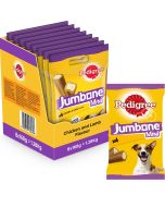 Pedigree Jumbone Mini Hundgodis Kyckling + Lamm 4st x 8-pack