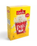 Estrella Micropopcorn 3-pack smörsmak 270g