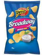 Taffel Broadway Sourcream & Onion potatischips 75g