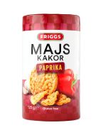 Friggs Glutenfria Majskakor Paprika 125g