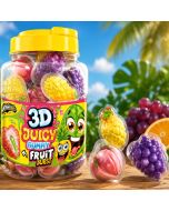 JohnyBee 3D Gummy Fruit 18g x 60st