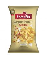 Estrella Brynt Smör & Chili potatischips 175g