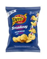 Taffel Broadway Sourcream & Onion potatischips 260g