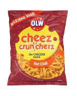 OLW Cheez Cruncherz Flaming Hot MAXIBAG juustosnacks 420g