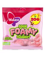 Malaco Zoo Sour Foamy Monkey skumgodis 115g