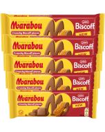 Marabou Biscoff chokladkaka 160g x 5st