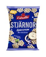 Estrella Stjärnor Sourcream & Onion 85g