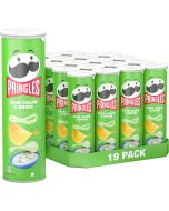 Pringles Sour Cream & Onion potatischips 165g x 19st