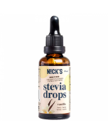 Nick´s Stevia Drops Vanilla flytande sötningsmedel 50ml