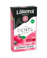 Läkerol Dents Raspberry Salmiak xylitol pastiller 36g x 24st