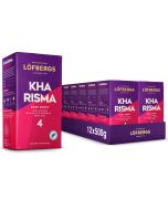 Löfbergs Kharisma bryggkaffe mörkrost 500g x 12-pack (Större 500g förpackning)