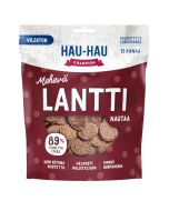 Hau Hau Champion Mehevä lantti spannmålsfritt hundgodis nöt 400g