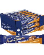 Karl Fazer Crunchy Caramel & Nougat chokladstycksak 55g x 20st