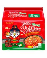 Buldak Hot Chicken Flavor Kimchi nudel 135g x 5-pack